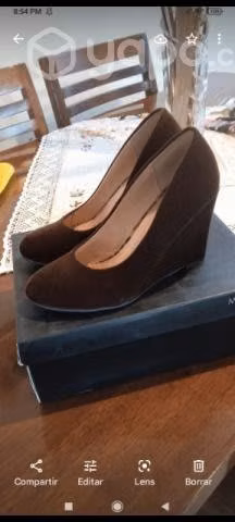 Zapatos mujer taco chino - Imagen 3