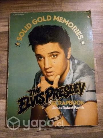 Libro biografico Elvis Presley, año 1977, 185 pag