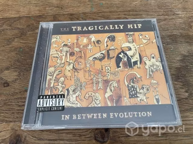 Cd the tragically hip (in between evolution)