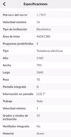 Caminadora Trotadora Plegable - Imagen 4