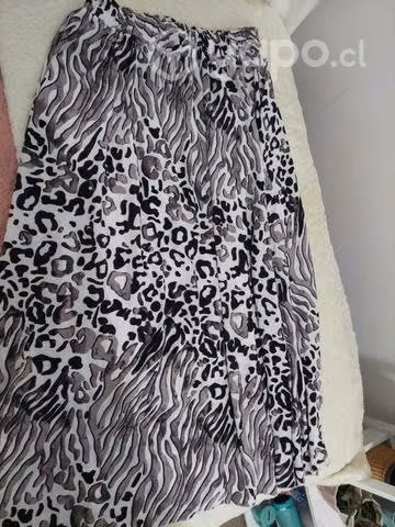 Falda midi print - Imagen 3