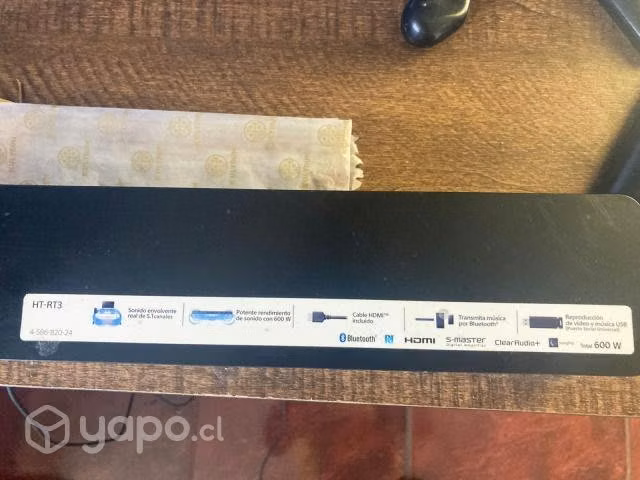 Soundbar sony ht-rt3