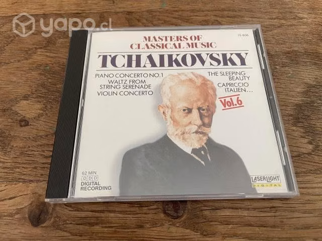 Cd peter tchaikovsky (classical music vol 6)