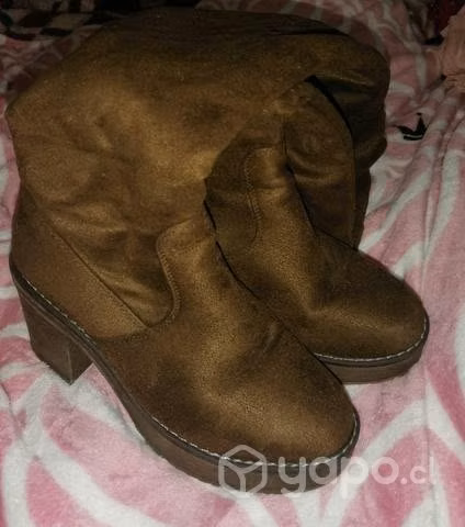 Botas café