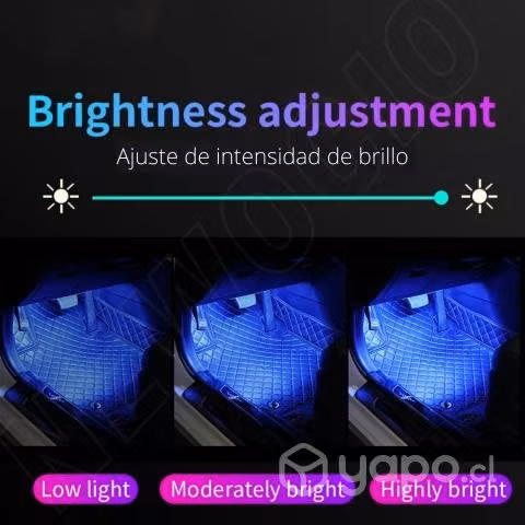 Luz Parrilla Máscara Rejilla Led Raptor Rgb Contro