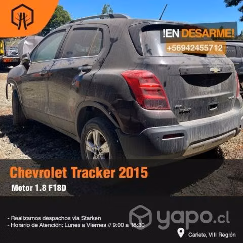 Motor chevrolet tracker 2015
