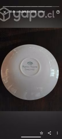 Juego de tazas inglés