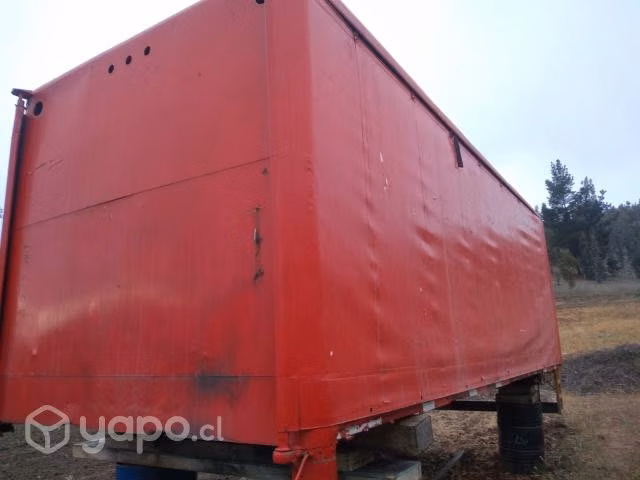Carroceria saider Cortinera Roja
