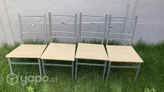 Mesa y sillas de segunda mano