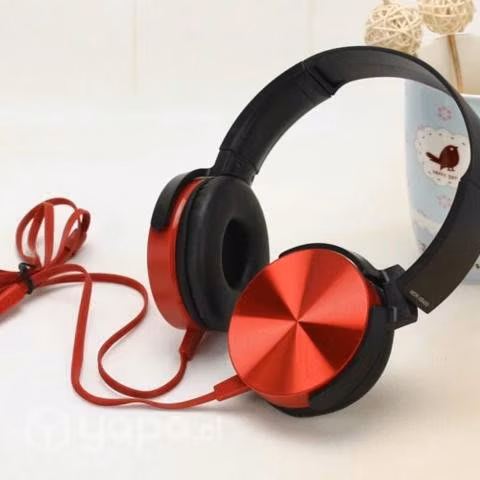 Audifono Extra Bass Microfono 3.5 MM Plug Estereo