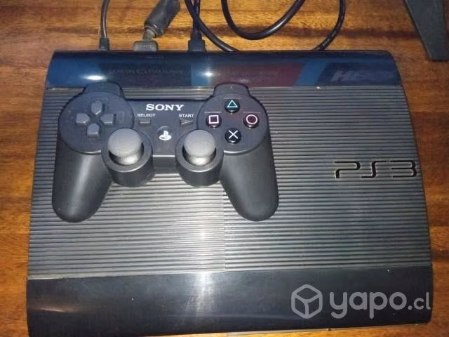 Ps3+1 control+8 juegos digitales y 4 físico
