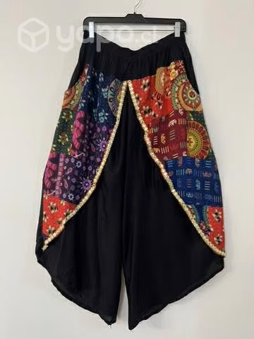 Pantalón Hindu con Faldón Talla L/XL Negro y Otros
