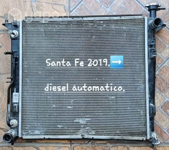 Radiador Santa Fe 2018 2023 diésel automatico