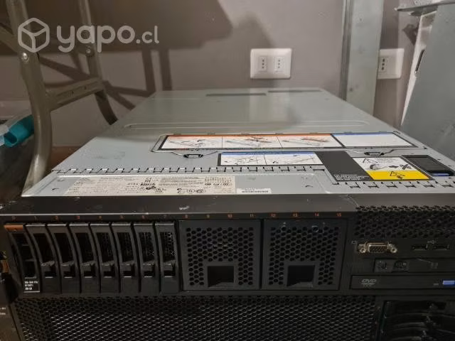 Servidor IBM x3650 m3 1 cpu x5687 32gb ram