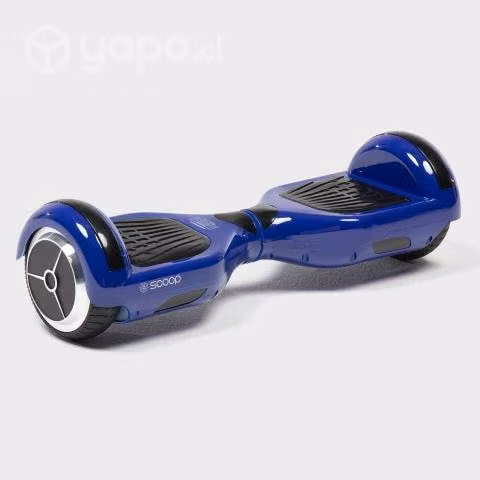 Hover Board Skate Electrico Scoop Azul Con Kit Go