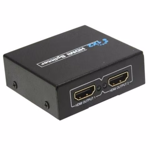 Splitter hdmi amplificado 2 salidas, v1.4, soporta