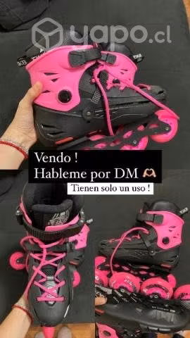 Patines con solo un uso