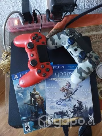 PS 4. Slim 1 tb con 6 juegos originales (FIFA 22)