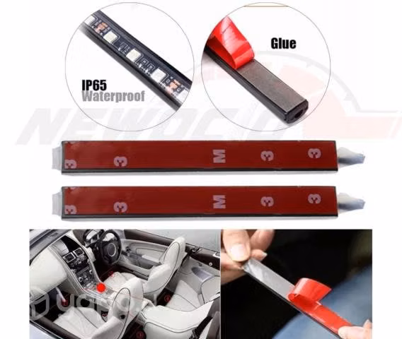Tira De Luces Led Rgb Interior 48 Led