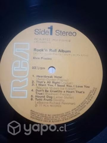Vinilo Elvis Presley