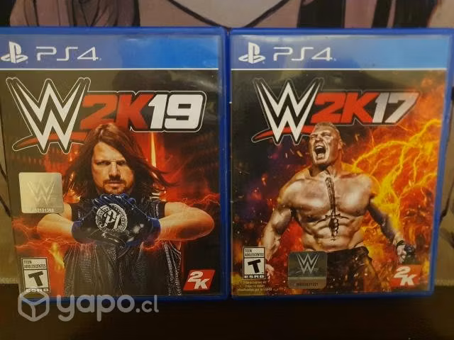 WWE2K19 Y WWE2k17