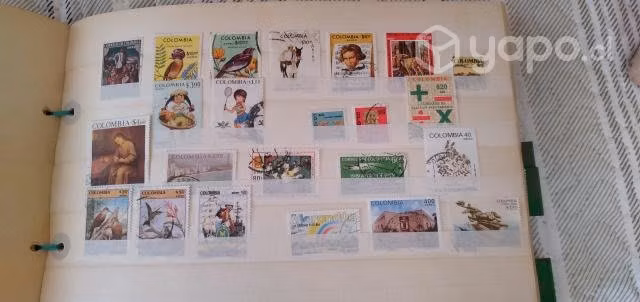 Estampillas antiguas de colección