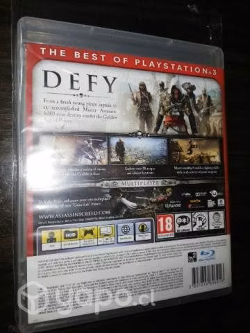ASSASSINS CREED lV. BLACK FLAG. EUR. PS3.