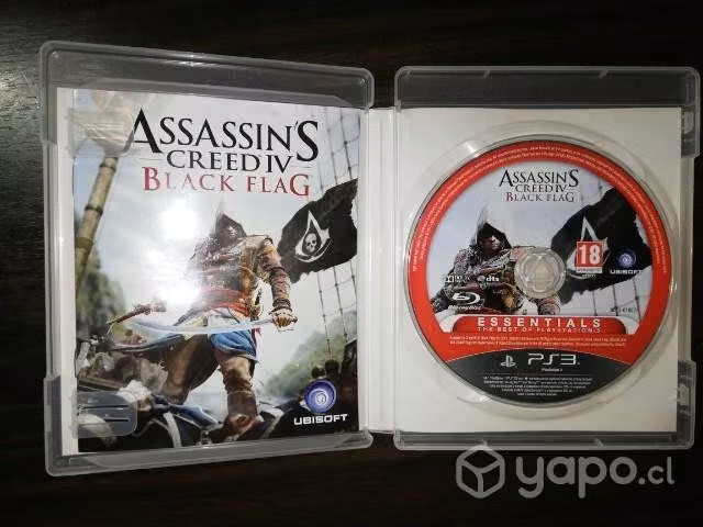 ASSASSINS CREED lV. BLACK FLAG. EUR. PS3.