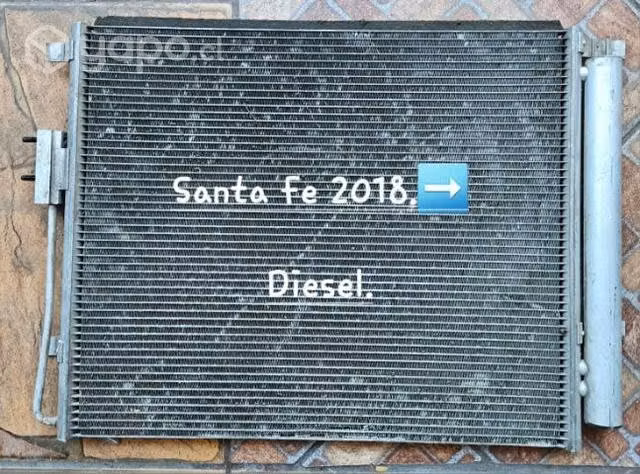 Condensador Santa Fe 2018 2023 diésel
