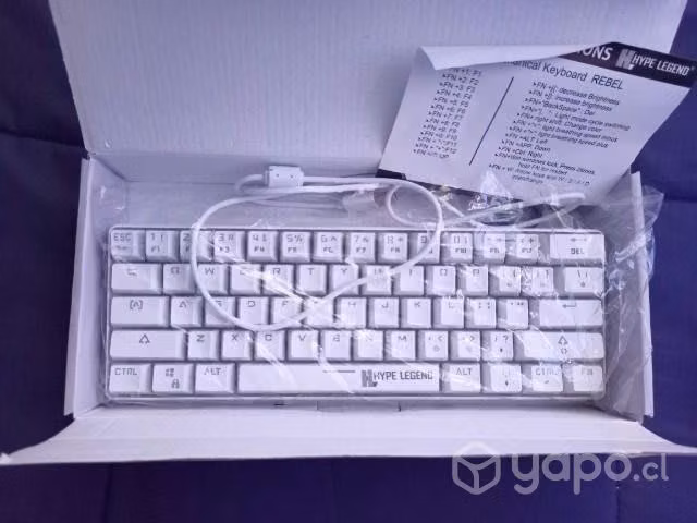 Teclado Gamer Mecánico 60% HypeLegend - Imagen 4