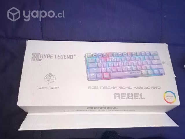 Teclado Gamer Mecánico 60% HypeLegend - Imagen 2