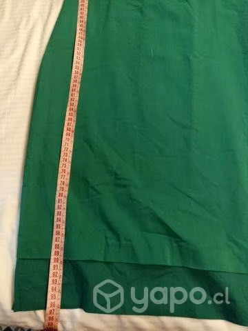 Vestido talla M. verde .RINASCIMIENTO. Italiano