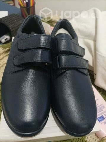 Zapato cuero pie diabético N°35