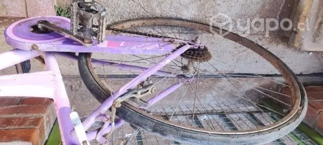 Bicicleta para reparar