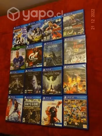 Juegos originales ps3 ps4 wii wiiu xbox serie x