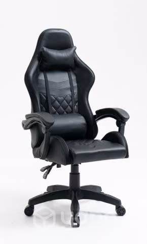 Silla gamer premium luces luz Led RGB Black [NUEVA