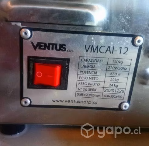 Moledora de carne ventus 120kg