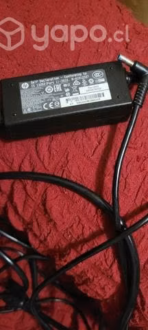 Cargador HP original punta azul