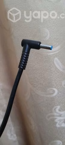 Cargador HP original punta azul