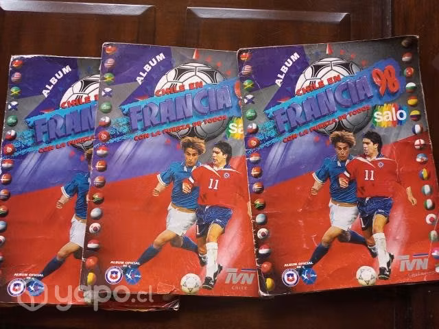 Album mundial de francia 1998 completo
