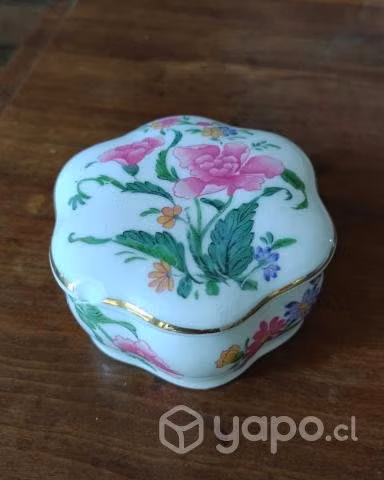 Joyero de porcelana vintage - Imagen 2