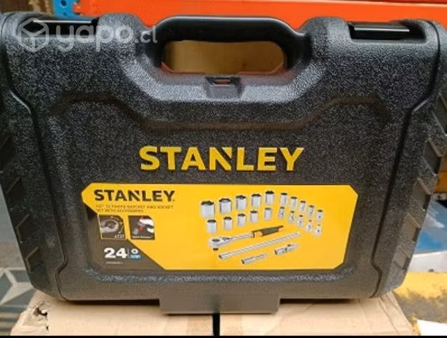 Caja de dados Stanley 1/2 24 piezas