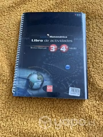 Libro de actividades matemáticas más cuaderno