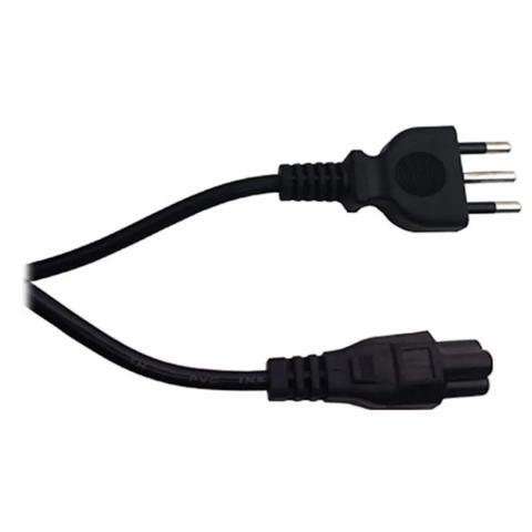 Cable poder trébol 1.8m para notebook - Imagen 2