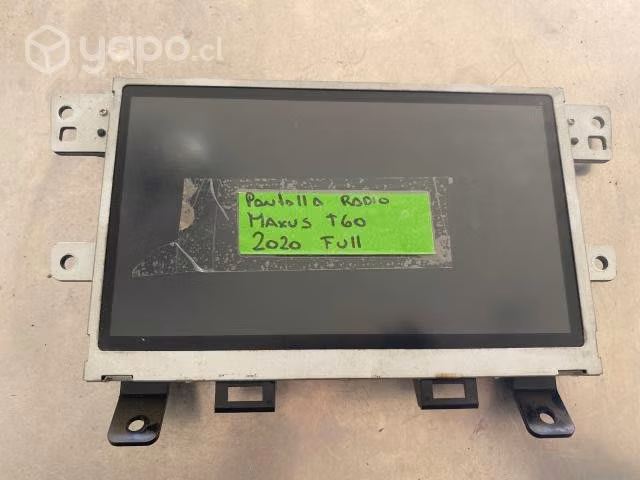 Pantalla radio Maxus T60 2020 full