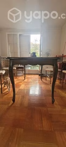 Mesa comedor normanda + 4 sillas madera