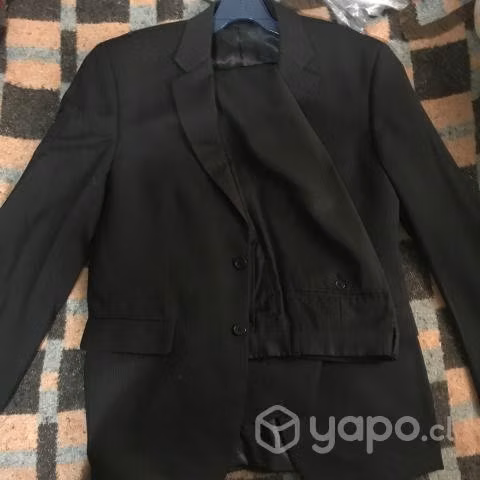 Traje formal finas rayas talla M