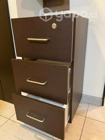 Cajonera móvil de melamina
