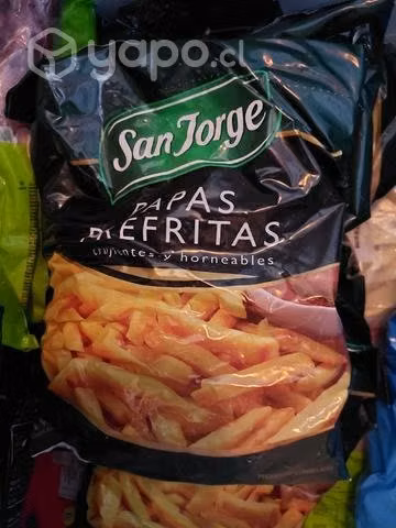 Papas prefritas de kilo