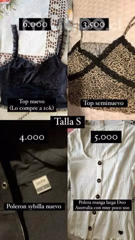 Ropa nueva y seminueva